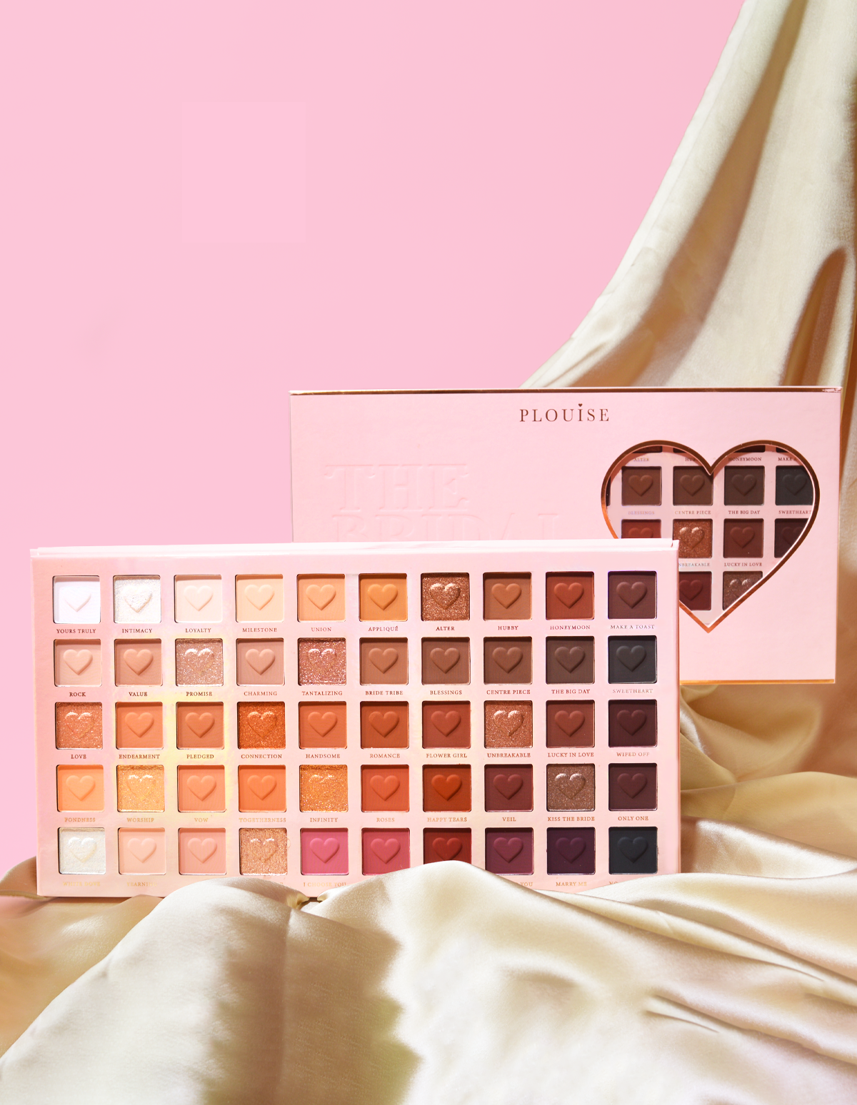 P.Louise Wedding Wish XL Eyeshadow Palette for Bridal Makeup